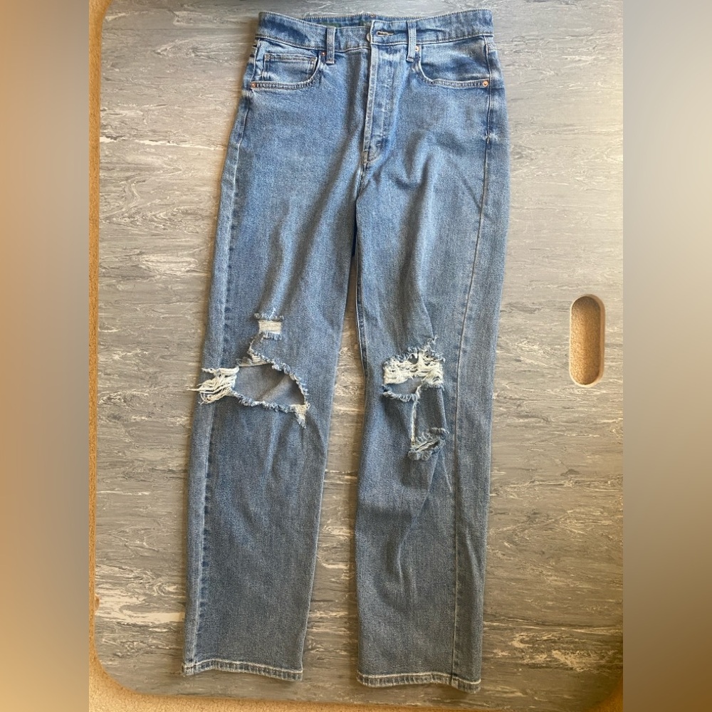 Wild Fable High-Rise Straight Blue Jeans